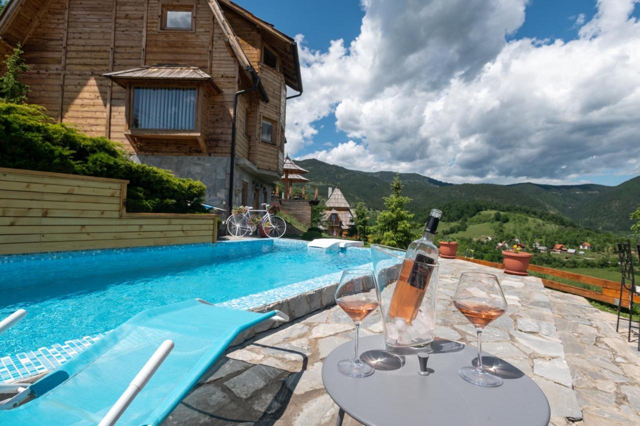Neva Sobe Sa Pogledom Na Planine Apartamento Mokra Gora Exterior foto