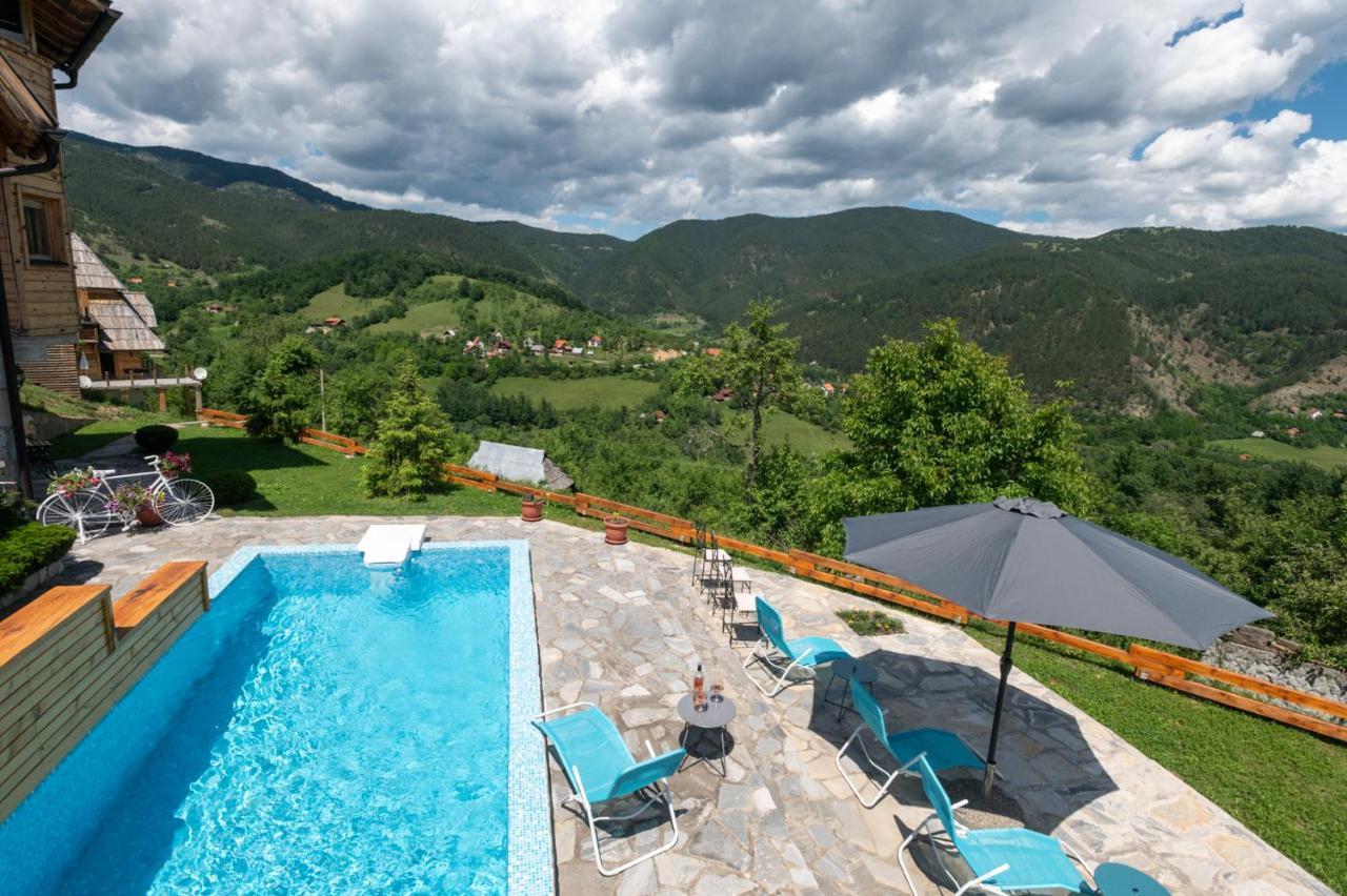 Neva Sobe Sa Pogledom Na Planine Apartamento Mokra Gora Exterior foto